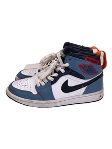 NIKE◆AIR JORDAN 1 MID SE FRLS APLA/エアジョーダン 1/ホワイト/CU2802-100/23