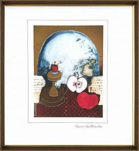 ◎ロジーナ・ヴァハトマイスター『STILLLIFEWITHAPPLES』複製画★静物画【新品】