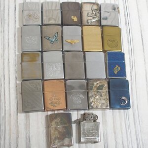 f002l Z1(60) zippo まとめ USA製 ライター 21点 インサイドユニット1点 大量 色々 ジッポ 動作未確認 ジャンク