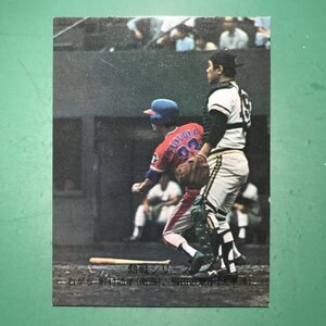 1974年　カルビー　プロ野球カード　74年　389番　太平洋　梅田　　　【C98】