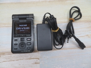 ●●TASCAM dv-V1HD 音楽機器 タスカム リニアPCM/HDビデオレコーダー アダプター/電池付き USED 95357●●！！