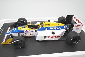 Spark スパーク 1/18 ウィリアムズ Williams FW11B 日本GP 1987 ワールドチャンピオン N.ピケ #6 18S118