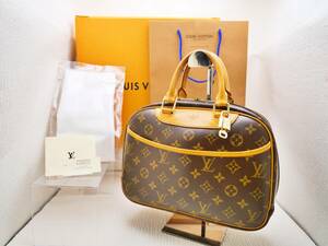 1円スタート　美品　LOUIS VUITTON　ルイヴィトン 　モノグラム 　トゥルービル カデナ、LVショッパー、簡易保存袋付き