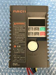 [CK15287] FUJI ELECTRIC 富士電機 インバーター FVR0.4C11S-7 200-230V 動作保証