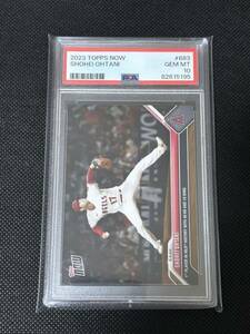 PSA10 Topps Now 2023 大谷翔平 683 40号HR & 10勝 ①