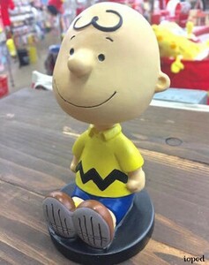 頭が揺れる チャーリーブラウン スヌーピー 癒しゆらゆらドール オブジェ フィギュア PEANUTS SNOOPY