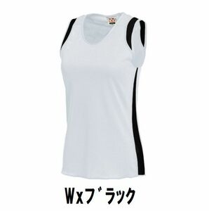 新品 陸上 ランニング シャツ Wxブラック サイズ150 子供 大人 男性 女性 wundou ウンドウ 5520 送料無料