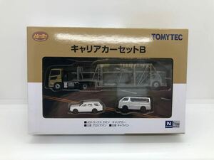 【未使用】1円〜　 TOMYTECトレーラーコレクション　キャリアカーセットB ミニカー トミーテック Nゲージ 模型