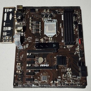 MSI Z370-S01 IOパネル付属 LGA1151 ATXマザーボード 第8世代CPU対応 Bios 動作確認済 PCパーツ