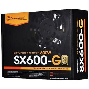 【動作品】SILVERSTONE SST-SX600-G sfx電源 600W 80Plus Gold