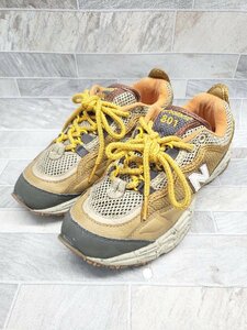 ◇ NEW BALANCE ニューバランス ML801NEC スニーカー シューズ サイズ23.0cm ブラウン マルチ レディース P