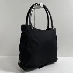 SS1999 PRADA plastic handle nylon bag