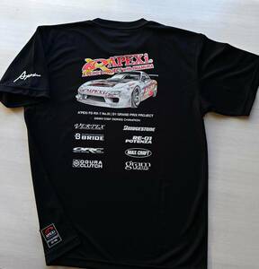 オートサロン限定 Apex FD3S Tシャツ Lサイズ アペックス APEXi RX-7 D1グランプリ