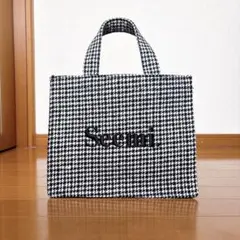 トートバッグ バッグ Seemi.刺繍トートバッグ/ミニ美品