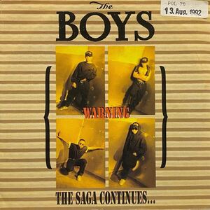 The Boys The Saga Continues ... 7inch 7インチ 45 hip hop r&b rap new jack swing edition 90s hakeem motown Dial My Heart Crazy