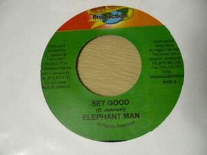 7”:Elephant Man/Set Good 新品未使用