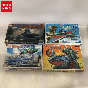 1円〜 マルイ 他 帰ってきたウルトラマン 等 1/72 マットアロー2号 1/144 対ゴジラ用兵器主力戦車 92式メーサービーム戦車 他