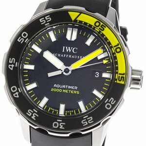 IWC SCHAFFHAUSEN IW356802 アクアタイマー デイト 自動巻き メンズ _755002