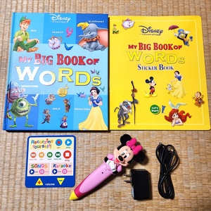 DWE マジックペン MY BIG BOOK OF WORDS ディズニーワールドイングリッシュ 80s24-3444-2