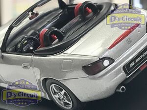 即決あり 完売品 1/43 HDC KM-92L ホンダ S2000 輸出仕様 左ハンドル (シルバーストーンM)