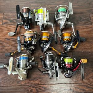 ダイワ DAIWA スピニングリール まとめて9個 釣具 フィッシング 