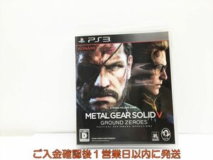 【1円】PS3 メタルギアソリッドV グラウンド・ゼロズ プレステ3 ゲームソフト 1A0316-629wh/G1