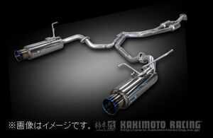 自動車関連業者直送限定 柿本 マフラー Regu.06 & R レグ・ゼロロクアール SUBARU スバル レヴォーグ VMG 2.0 ターボ (B22353W)