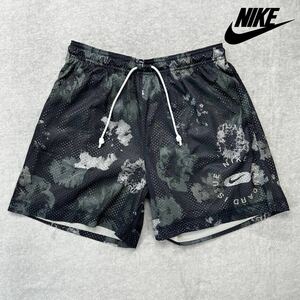 送料360円! XLサイズ NIKE 新品 リバーシブル ハーフパンツ 夏 Dri-FIT メンズ ショートパンツ ショーツ 吸汗速乾 カモ 迷彩 黒 グレー