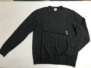 ●ＧＡＰ●新品●コットン・セーター●グレー●XSサイズ●ニット●綿●ギャップ●濃いグレー●ビジネスに●通勤●オフィース●W1-1