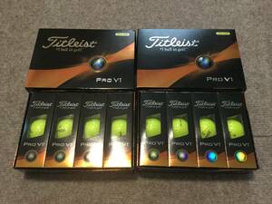 Titleist プロV1 イエロー　新品タイトリストボール 2023 PRO V1/2ダース(ローナンバー)