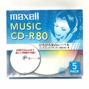 maxell MUSIC CD-R80 5pack