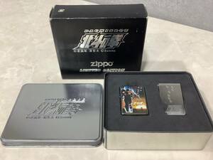 1円〜 一般中古品 Zippo ジッポー ライター USA製 北斗の拳 ケンシロウ 限定品 ZIPPO＆マネークリップ 2点セット 火花散りますが着火未確認