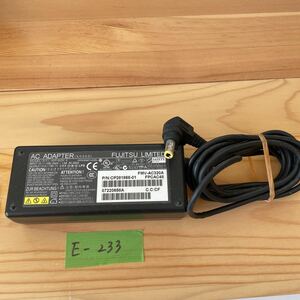 【E-233】■FUJITSU 型：ADP-60ZH output：19V-3.16A