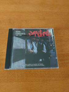 YARDBIRDS/RARE CONCERTS 1965-1968 ヤードバーズ 輸入盤 【CD】