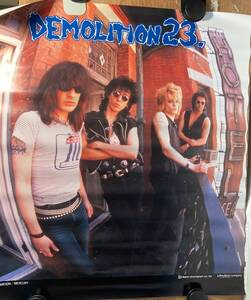 デモリション２３　Demolition23　ポスター　Poster　マイケル・モンロー　Michael Monroe　Hanoi Rocks