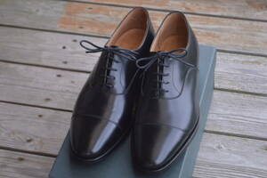 CROCKETT&JONES CONNAUGHT 7E ブラック　極美品　クロケット＆ジョーンズ　コノート　ストレートチップ