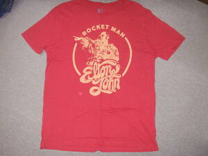 ELTON JOHN LUCKY BRAND コラボTシャツ　ROCKET MAN