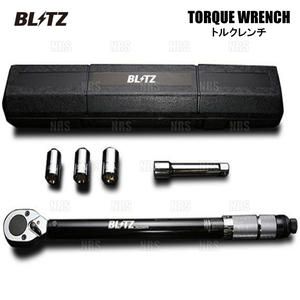 BLITZ ブリッツ トルクレンチ 1/2ドライブ 17mm/19mm/21mm/エクステンションバー 専用ケース付 (13968