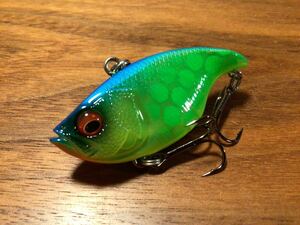 X★超美品★Megabass メガバス VIBRATION-X DYNA“SILENT“バイブレーションXダイナ“サイレント”「BLUE BACK LIME」バイブレーション