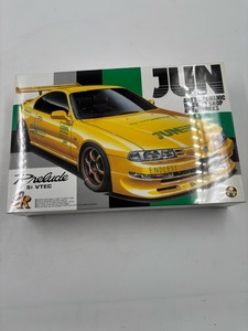 b-d973★未組立 アオシマ 1/24 JUNオートメカニック プレリュード Si VTEC Sパッケージ バージョンRシリーズ No.74 プラモデル