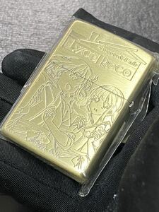 zippo リコリス リコイル ゴールド 2面刻印 アニメ 希少モデル 2023年製 GOLD 千束 たきな 喫茶 リコリコ