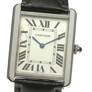 カルティエ CARTIER WSTA0028 タンクソロ LM クォーツ メンズ _810938