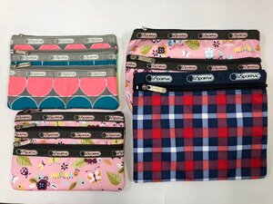 【美品】LESPORTSAC　レスポートサック　ナイロン　ポーチ　4点セット