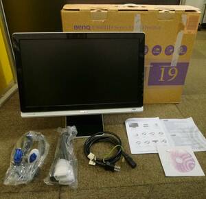 中古　BENQ E900HD 液晶モニター　2008年製　通電のみの確認 [1-906] ◆送料無料(北海道・沖縄・離島は除く)◆