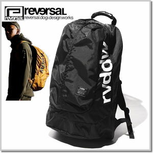 リバーサル reversal NEW GIANT BAG rvbs025-BLACK バッグ 鞄 リュック デイパック