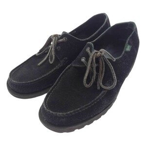 Paraboot パラブーツ スエード シューズ ブラック系 8.5【中古】