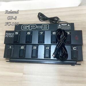 Roland GP-8 マルチエフェクター+ FC-100フットスイッチ 動作品 BOΦWY 布袋 ビンテージエフェクター