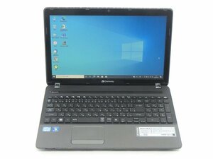 カメラ内蔵/中古/15.6ノートPC/Windows10/爆速新品SSD256/8GB/2世代i5/GateWay　NV57H-F54D/K 　 新品無線マウス　MSoffice2021搭載