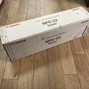 ★Canon キャノン★純正品 正規品 シアン Cyanトナーカートリッジ カートリッジ NPG-22 iR C2600 2620 3200 3220 新品 未開封