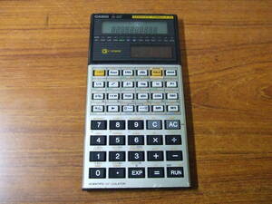  j481 　CASIO カシオ　関数電卓　SCIENTIFIC CALCULATOR FX-50F ソーラー電卓　本体　中古